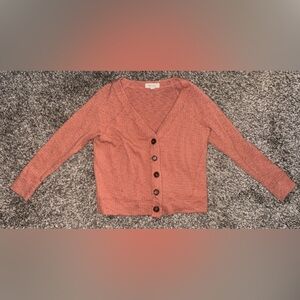 Two by Vince Camuto Button-Up Sweater